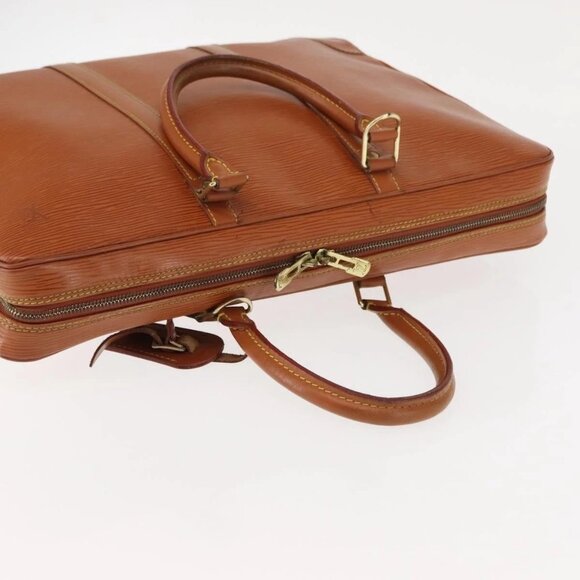 LOUIS VUITTON Epi Porte Documents Voyage Bag Zipangu Gold M54478 Auth bs29515 - Picture 7 of 16